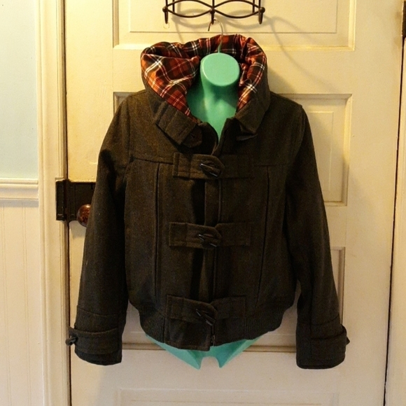 Forever twenty one medium hooded coat - Picture 1 of 2